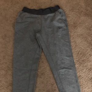Nike jogger style sweatpants. Medium